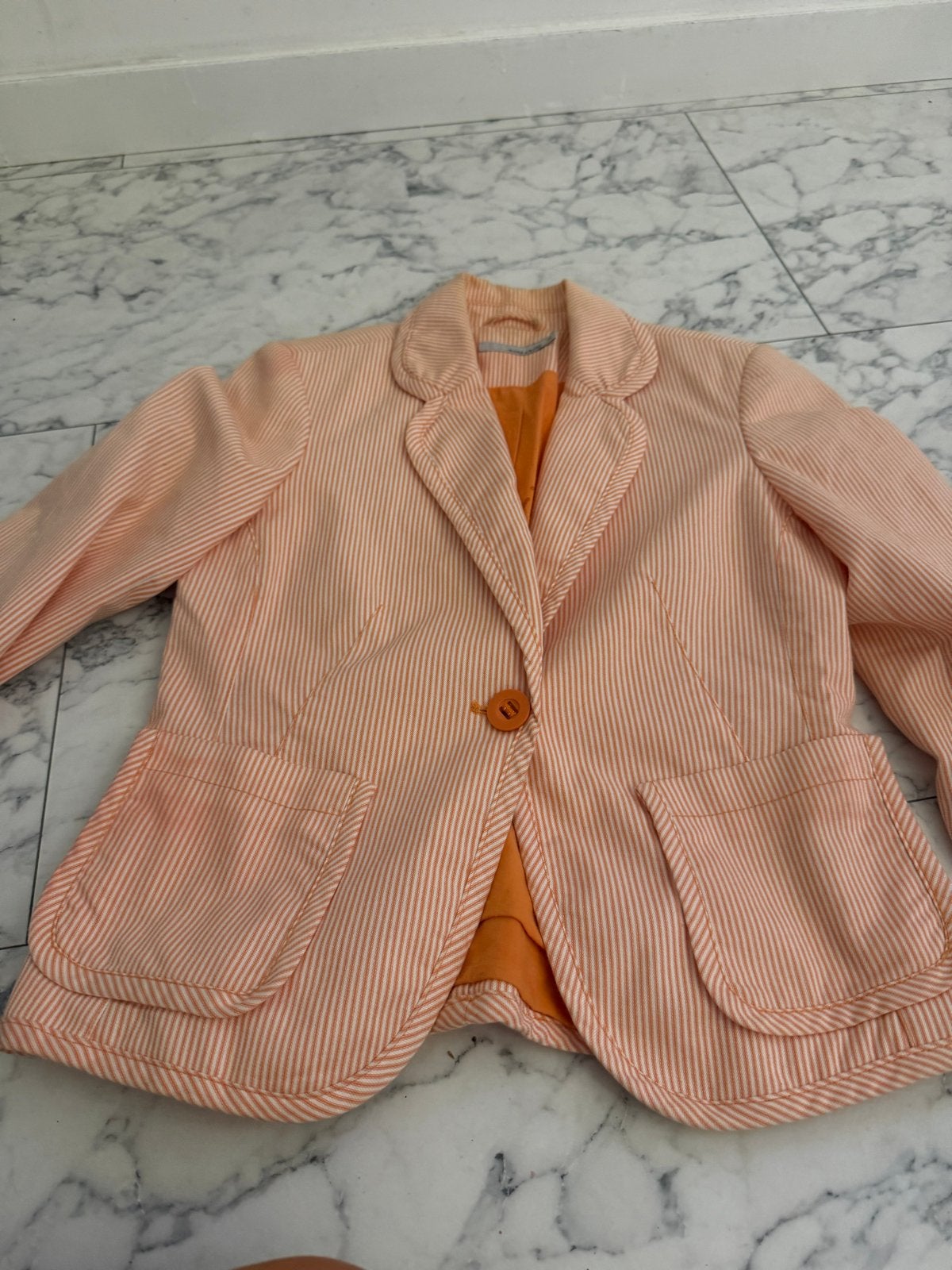 More & More Dames Blazer - Maat 36 (S), Oranje, Ophalen of Verzenden, Jasje, Maat 36 (S)
