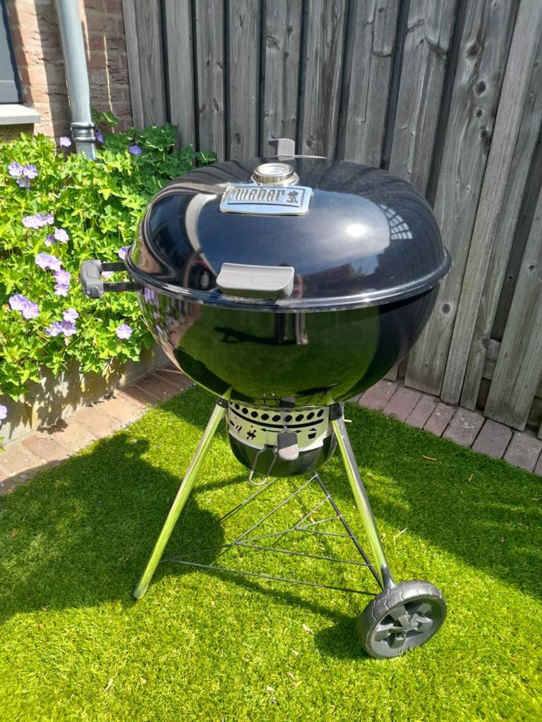Weber Master-Touch Premium E-5775 Houtskoolbarbecue, Ophalen, Gebruikt, Weber, Met accessoires