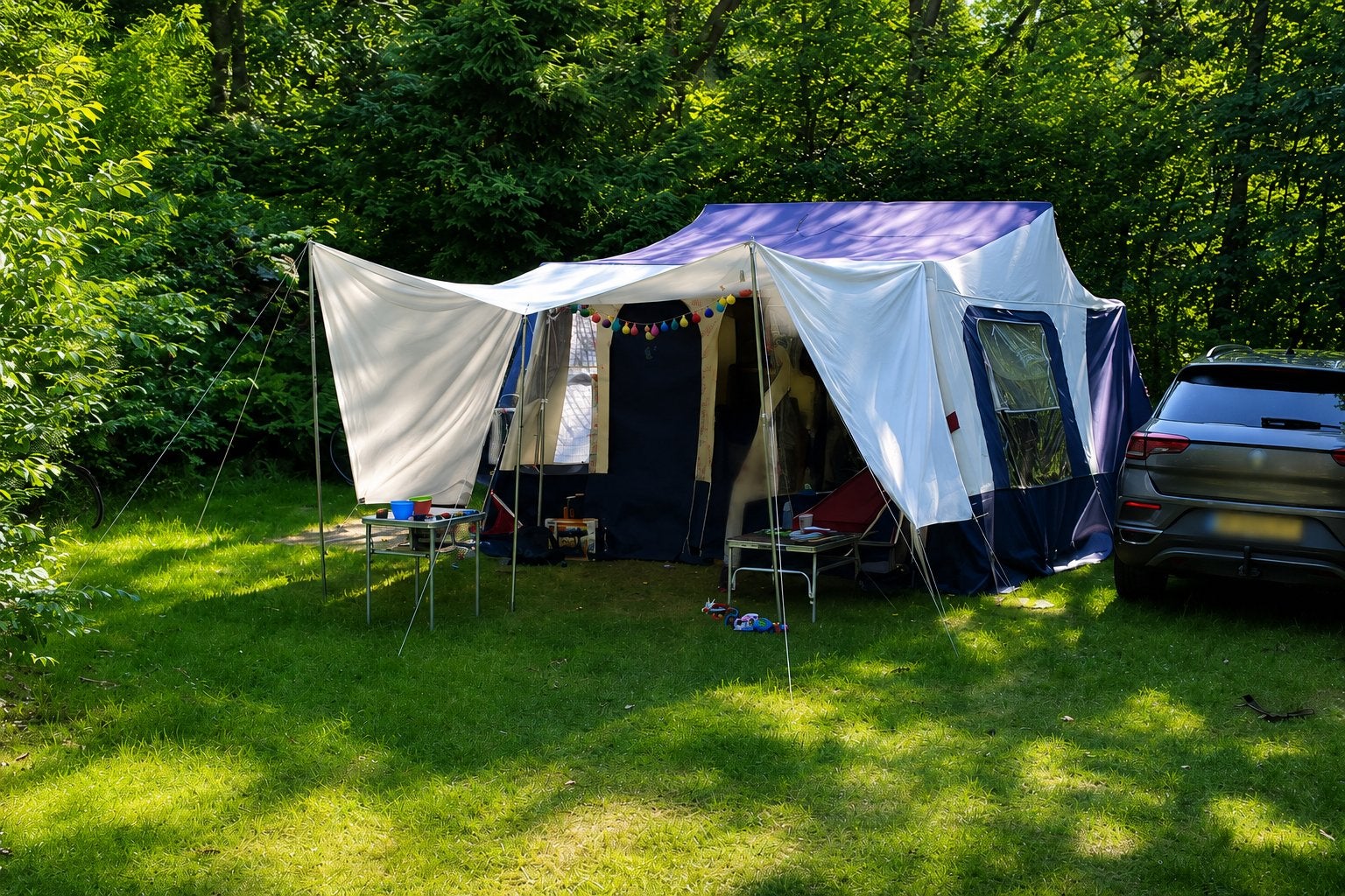Vouwwagen Jamet Jametic, Ophalen, Beige, Aanwezig, Jamet