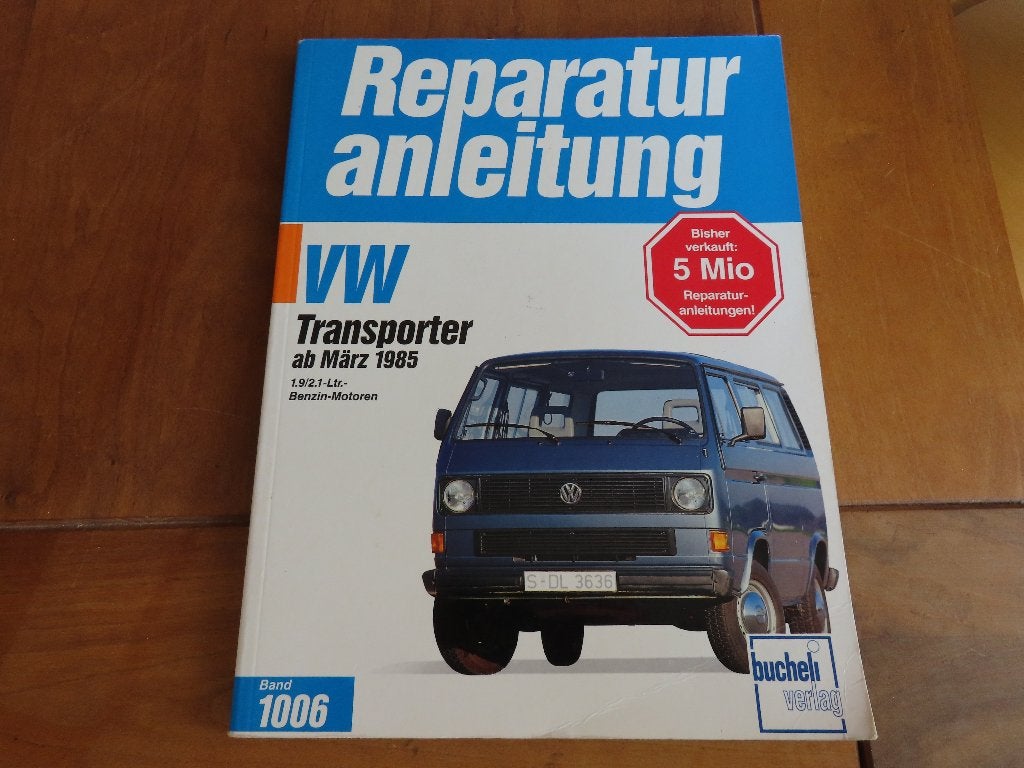 Reparaturanleitung Volkswagen Transporter T3 benzine af '85, Ophalen of Verzenden