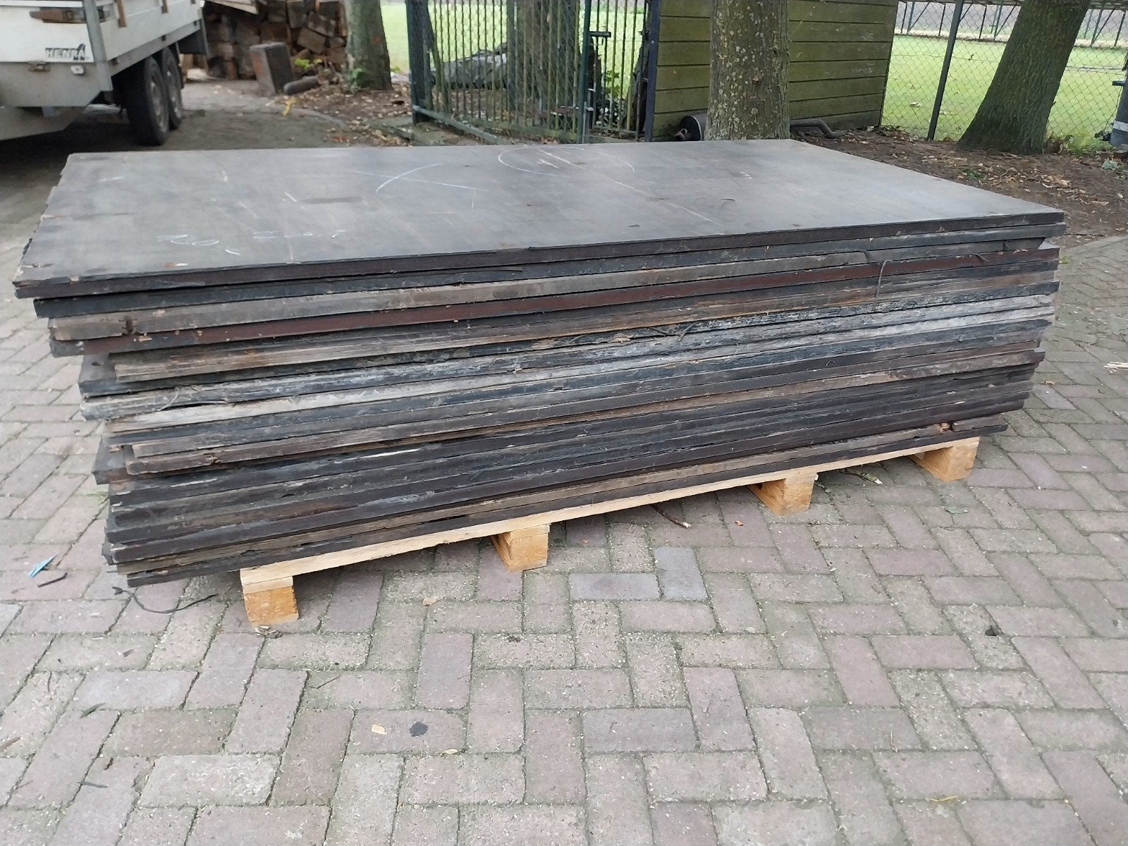 betonplex 30 mm, Ophalen, Minder dan 180 cm, Palen