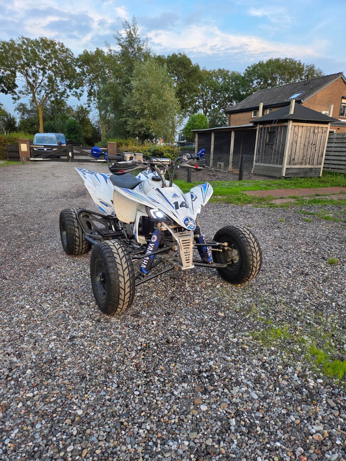 Yamaha YFZ450 Quad op auto kenteken!, 1 cilinder, Meer dan 35 kW