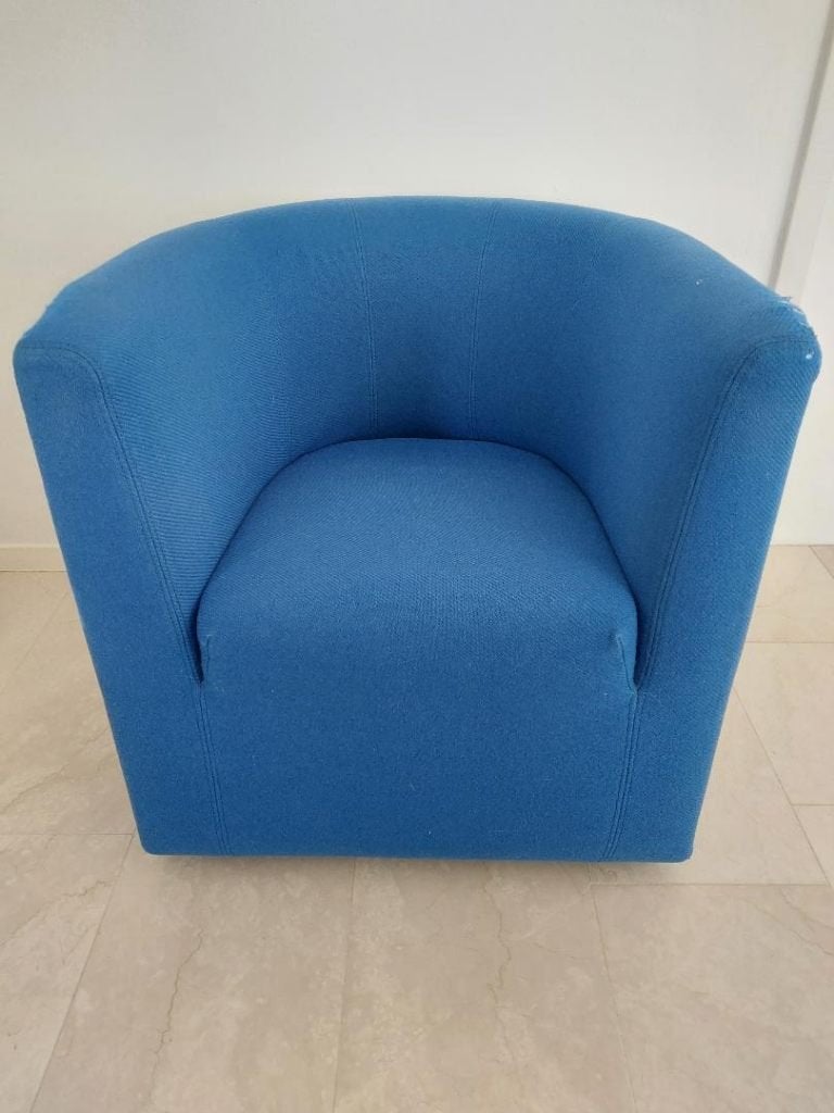 Gelderland fauteuil 2 stuks, Huis en Inrichting, Fauteuils, Gebruikt, Hout, Stof, 50 tot 75 cm, Minder dan 75 cm, Ophalen