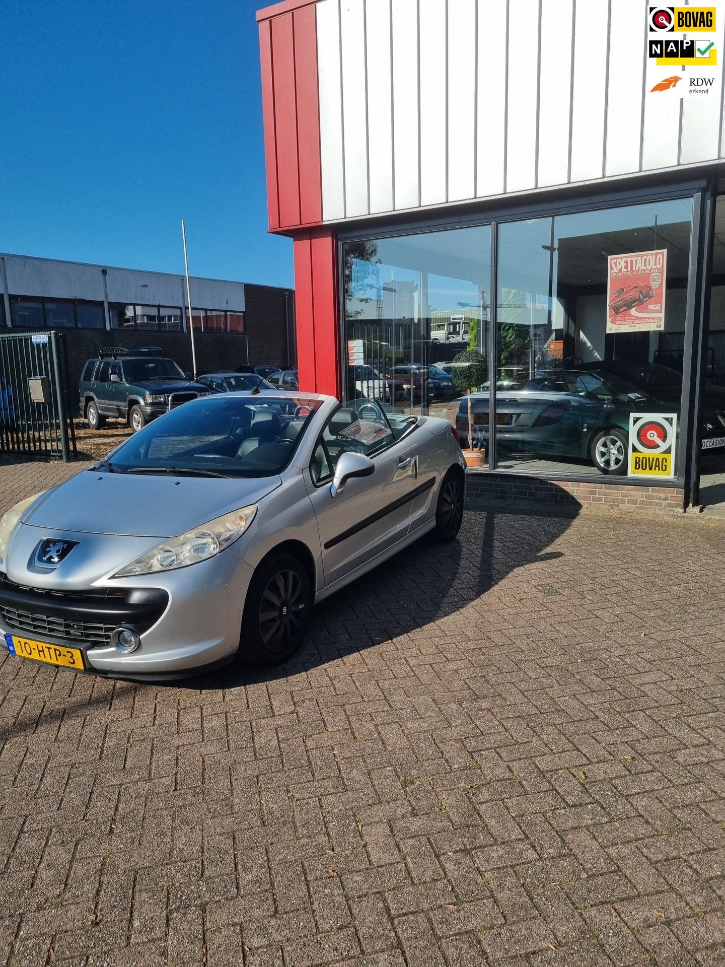 Peugeot 207 CC 1.6 VTi, Voorwielaandrijving, 15 km/l, Gebruikt, 4 cilinders