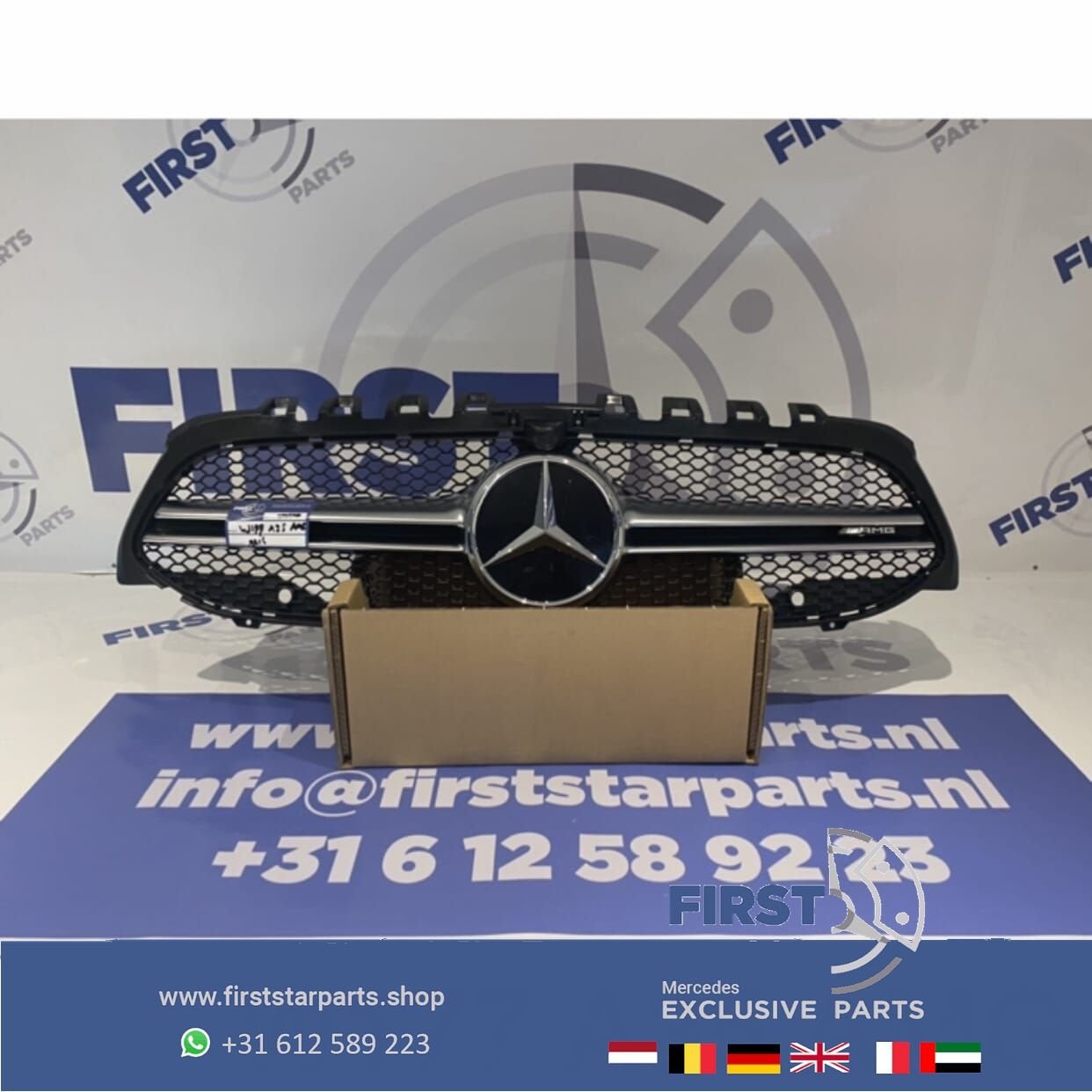 W177 A35 AMG GRIL COMPLEET Mercedes A Klasse 2018-2021 ORIGI, Gebruikt, -, Ophalen of Verzenden, -