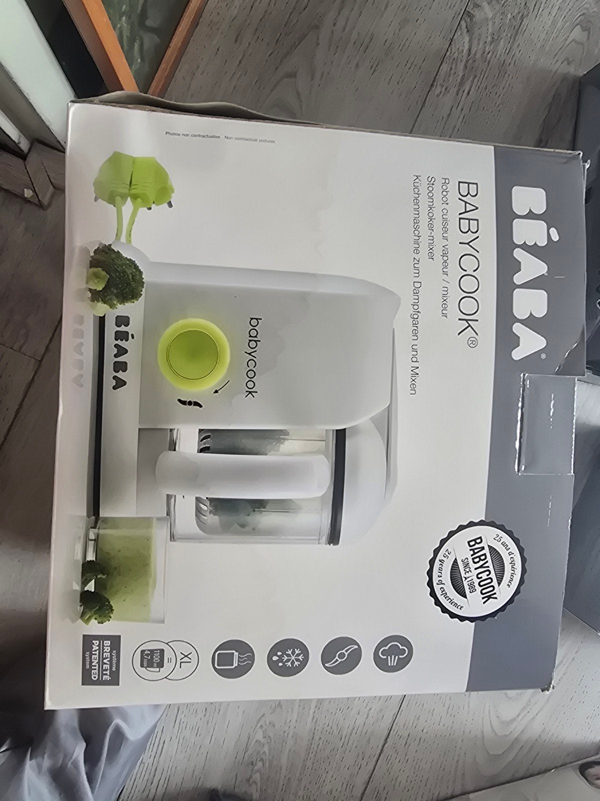 Beaba Babycook Stoomkoker-mixer, Kinderen en Baby's, Babyvoeding en Toebehoren, Bebe you, Gebruikt, Stoomfunctie, Ophalen of Verzenden