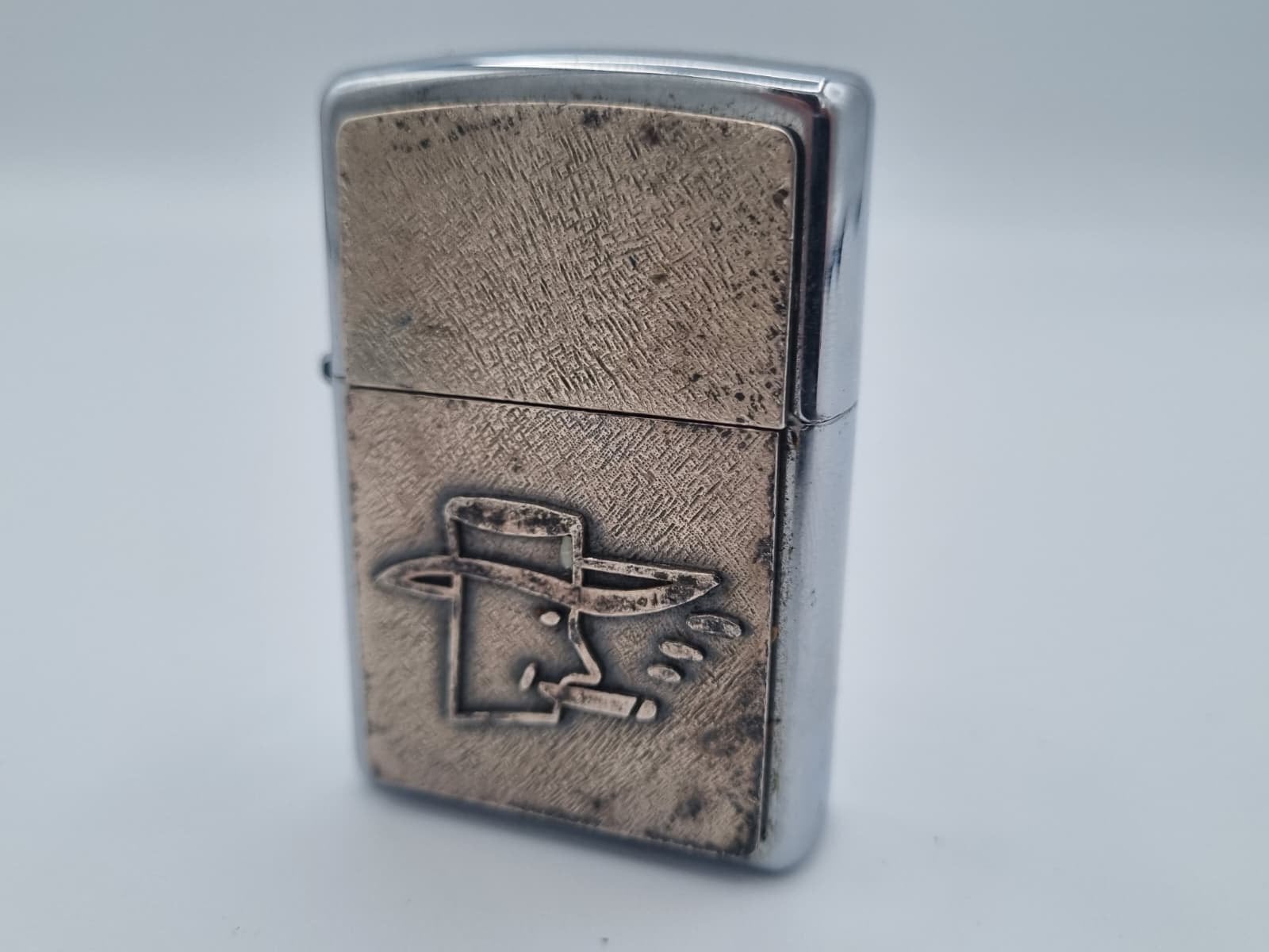 Zippo Sigaar Hard Cover 2002 Aansteker, Verzenden, Zo goed als nieuw, Aansteker