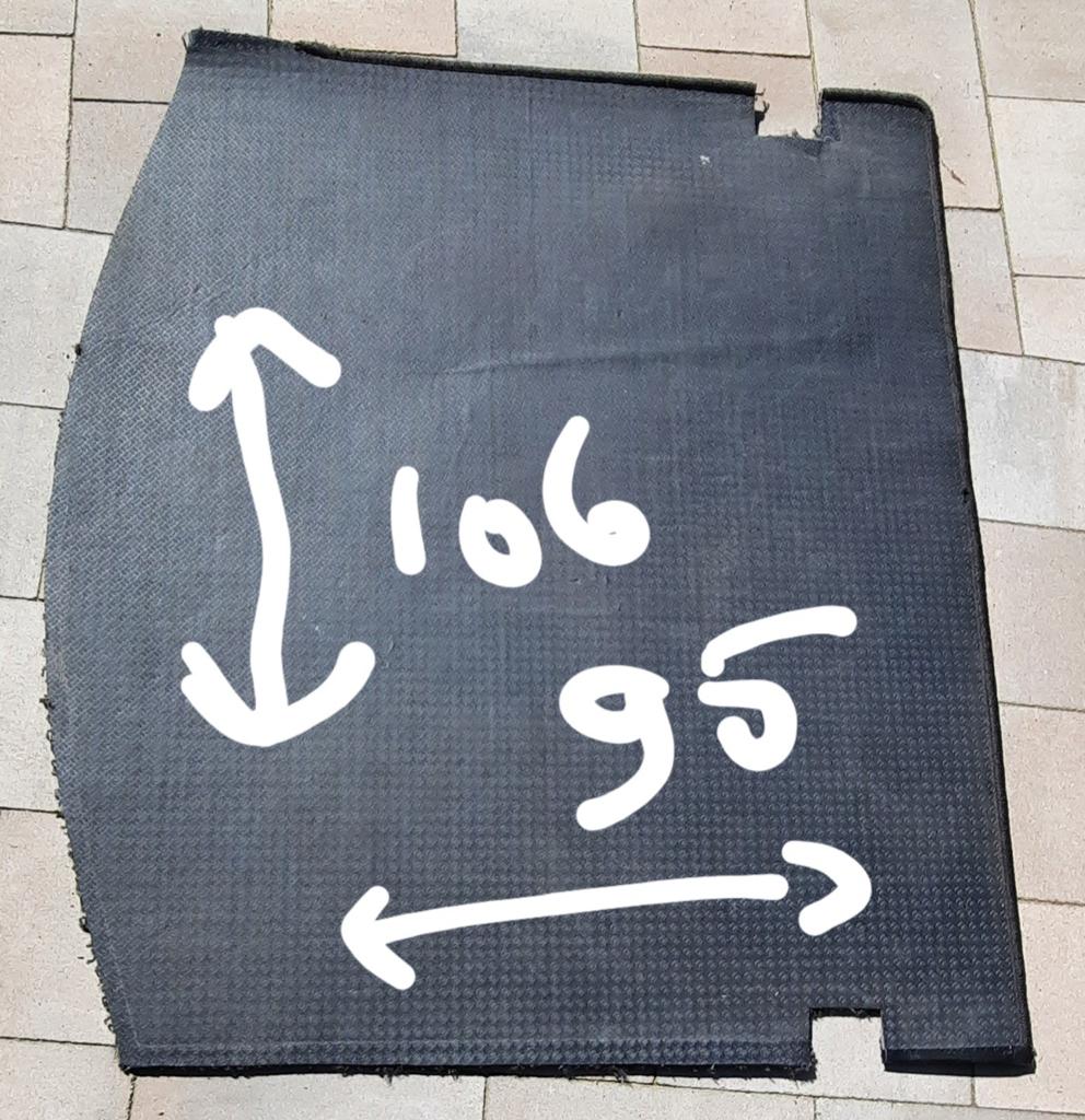 Kofferbakmat met 2 zijden., Ophalen, Gebruikt