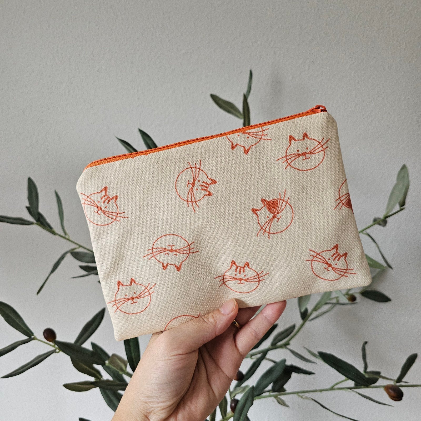 Handmade Cosmetic Pouch, Passport Wallet, Zipper Pouch, Etui, Verzenden, Nieuw, Dame