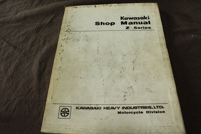 Kawasaki Z1 900 series 1972 shop manual werkplaatsboek, Motoren, Ophalen of Verzenden, Kawasaki
