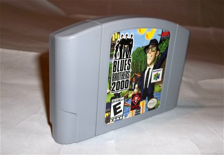 Blues Brothers 2000 Nintendo 64 spel, 1 speler, Racen en Vliegen, Ophalen of Verzenden, Zo goed als nieuw