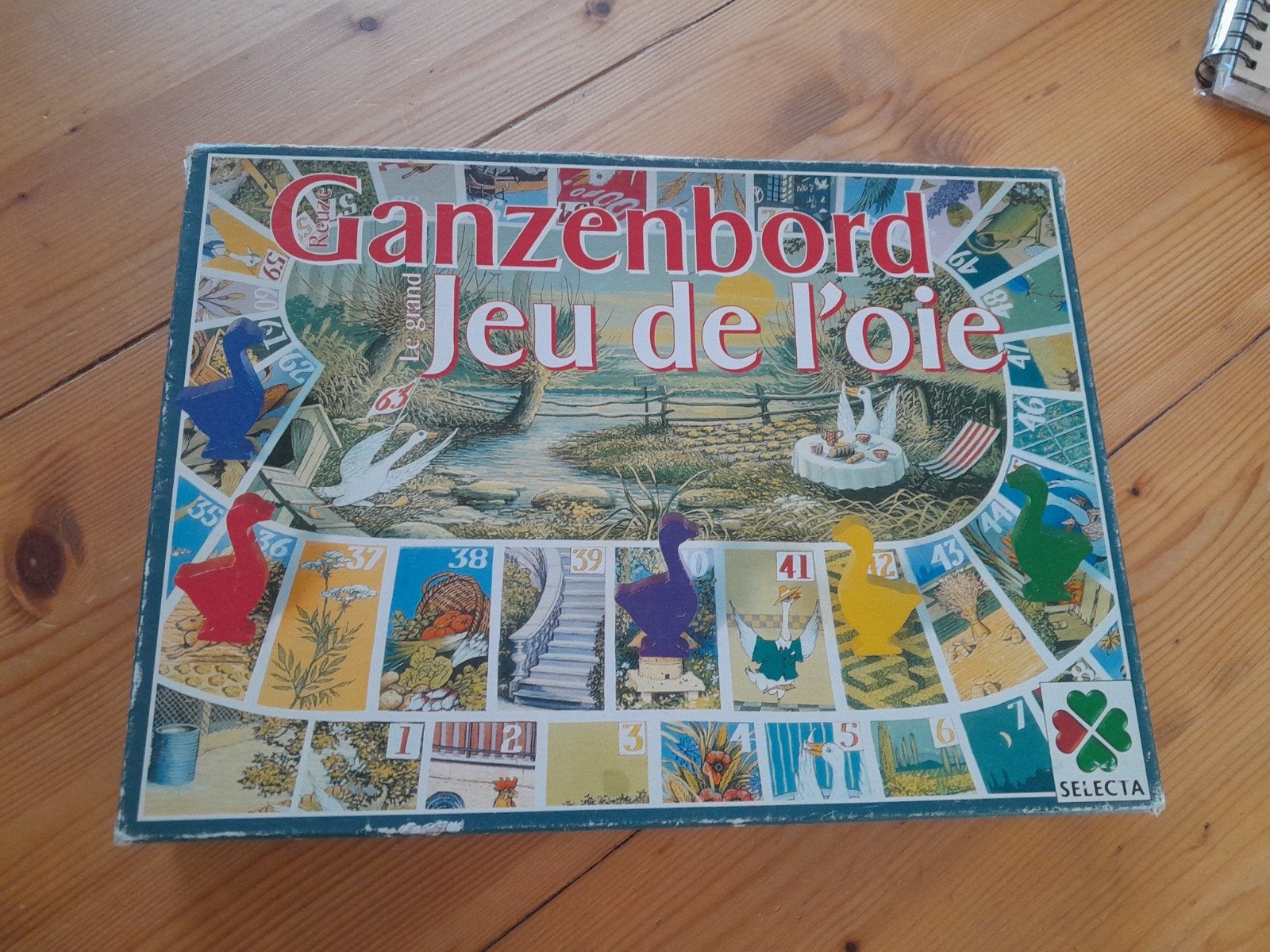 Ganzenbord spel goliath reuze formaat 50x70cm grote ganzen, Hobby en Vrije tijd, Gezelschapsspellen | Bordspellen, Ophalen of Verzenden