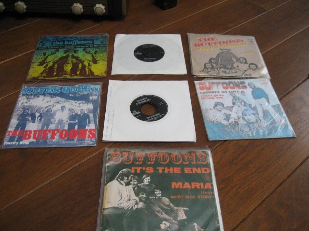 60s nederbeat the buffoons 7x, Ophalen of Verzenden, Gebruikt, Pop