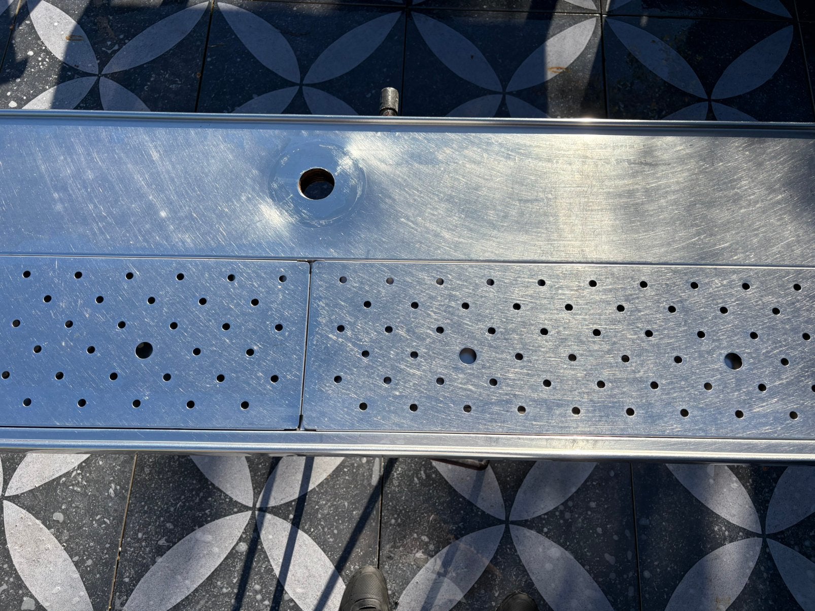 Tapblad met spoelbak 260 x 50, Witgoed en Apparatuur, Ophalen, Gebruikt, Overige merken