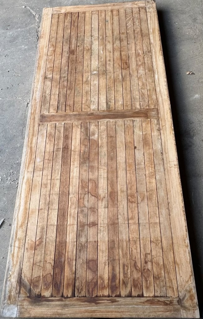 Teak tafelbladen 2.10m x 90cm x 2.5cm dik, Ophalen, Nieuw, 180 tot 250 cm, Overige typen