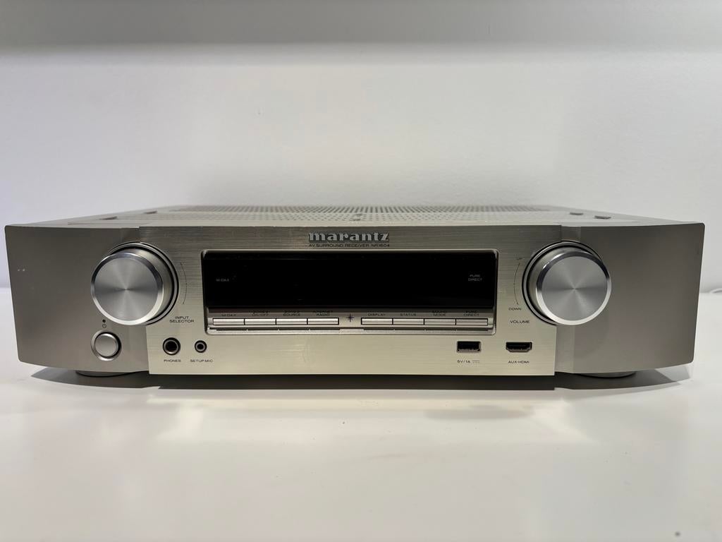 Marantz NR1604 zilver 7.1 Netwerk AV-receiver, Marantz, Gebruikt, Ophalen of Verzenden, 60 tot 120 watt