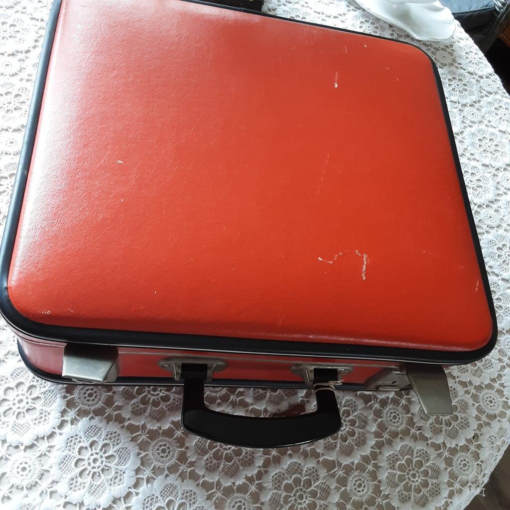 Vintage koffer (35 -40), Ophalen of Verzenden, Gebruikt, Hard kunststof, Minder dan 50 cm