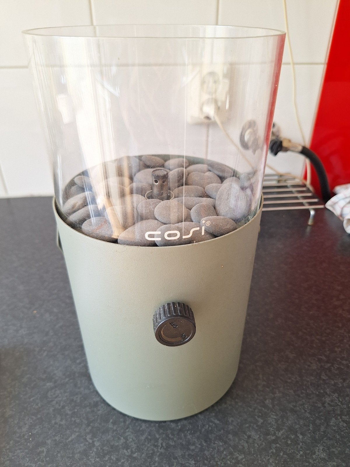 Cosi haard, Ophalen