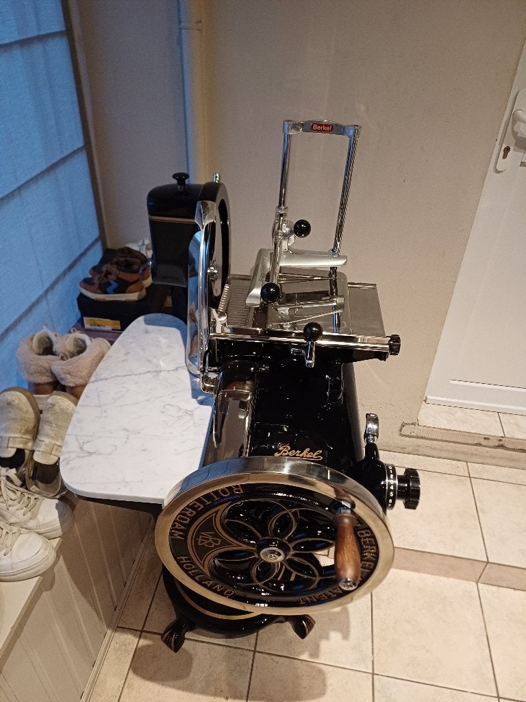Gerestaureerde berkel snijmachine, Antiek en Kunst, Ophalen