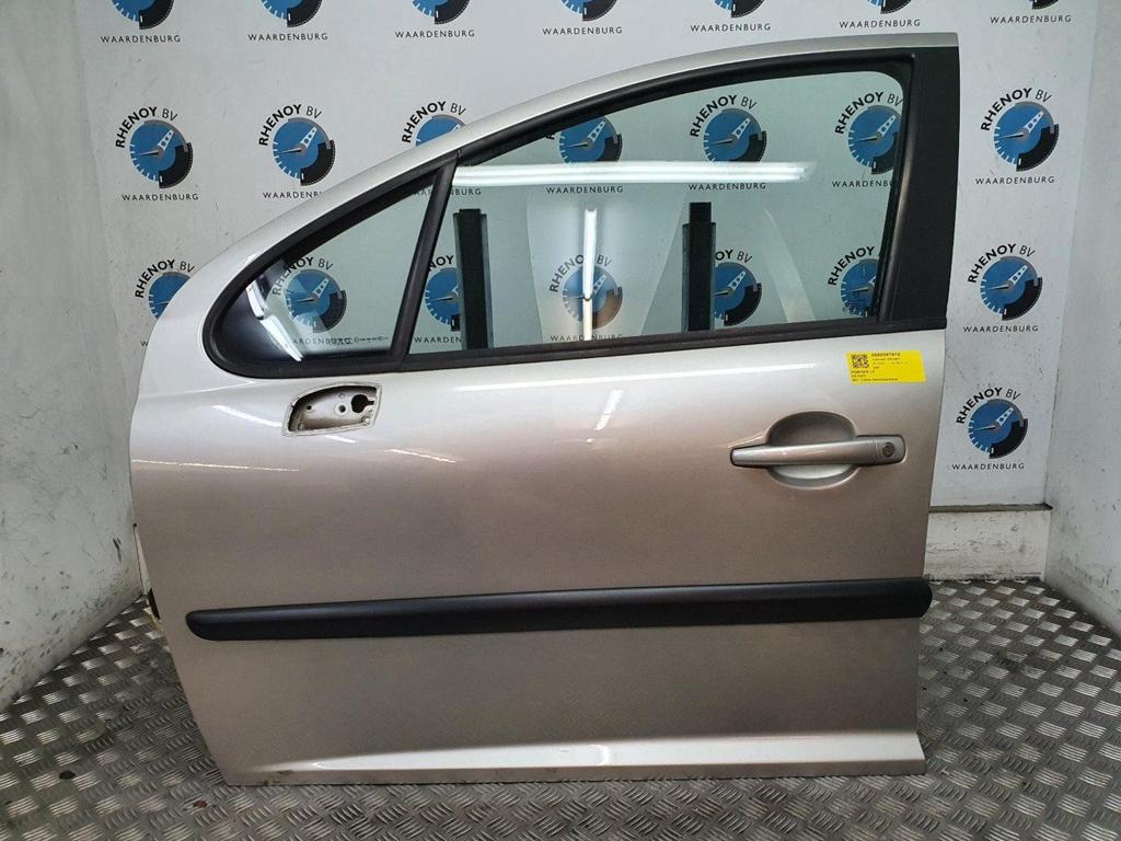 PEUGEOT 207 1.4 Cool 'n Blue  PORTIER LV  2008, Gebruikt, Deur, Voor, Ophalen of Verzenden