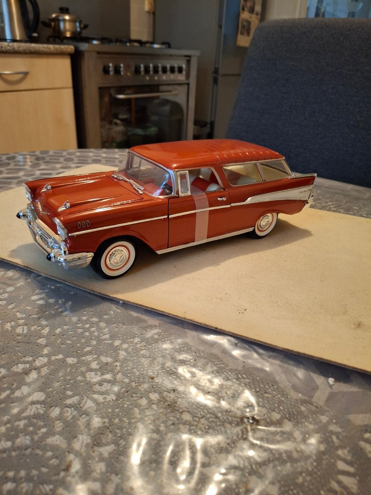 Chevrolet nomad 1957, Ophalen of Verzenden, Nieuw, Auto, Overige merken