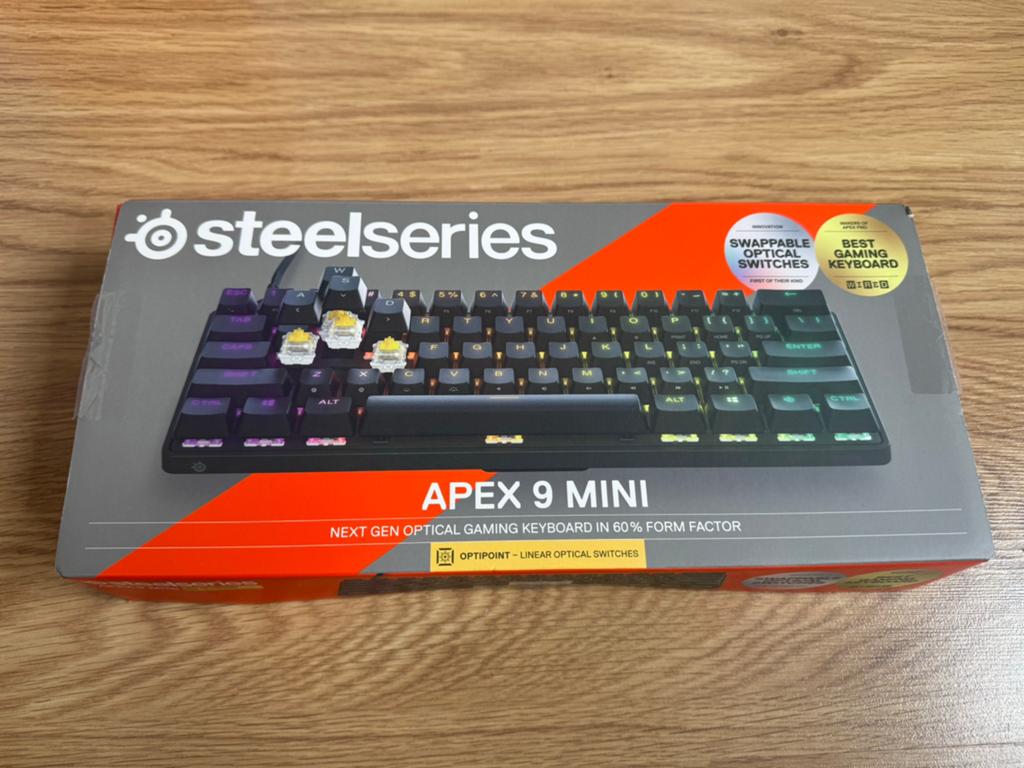 SteelSeries Apex 9 Mini – Nieuw – Optical Switches, Computers en Software, Toetsenborden, Ophalen, Gaming toetsenbord, Zo goed als nieuw