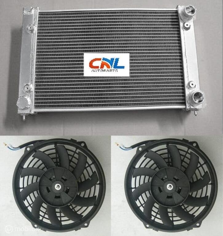Radiateur RADIATOR+fans for VW GOLF GTI MK2 16V 1986-1992 87, Nieuw, Ophalen of Verzenden