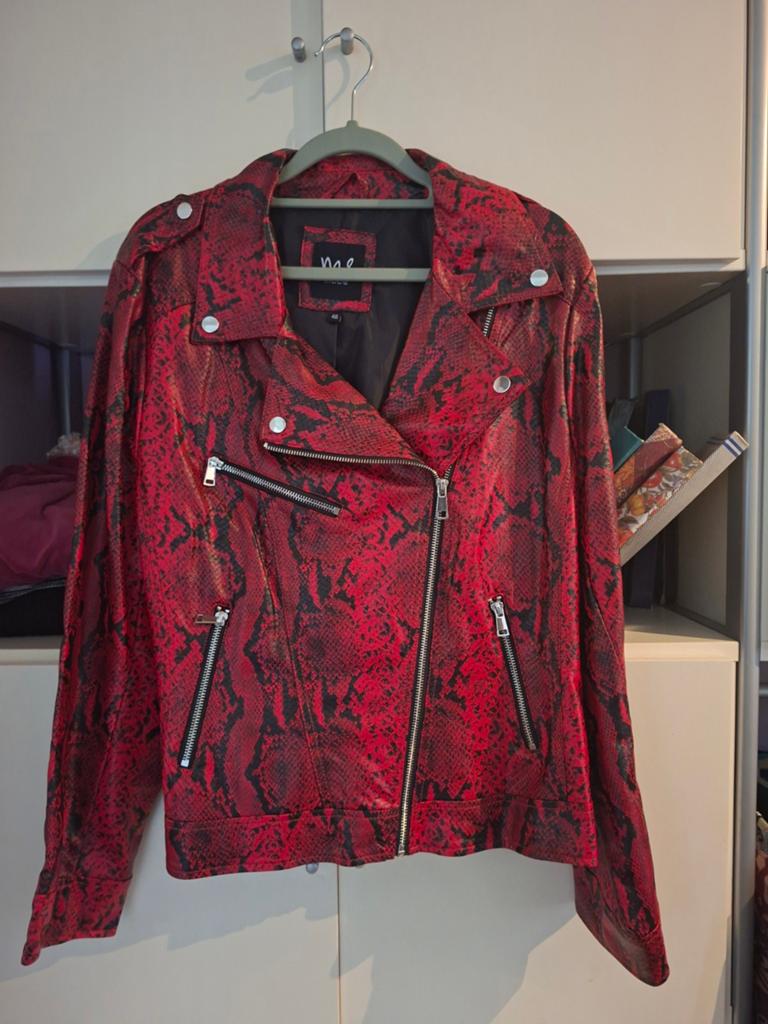 Stoer jasje / bikerjack MS Mode maat 46, Ophalen, Zo goed als nieuw, Maat 46/48 (XL) of groter, Zwart