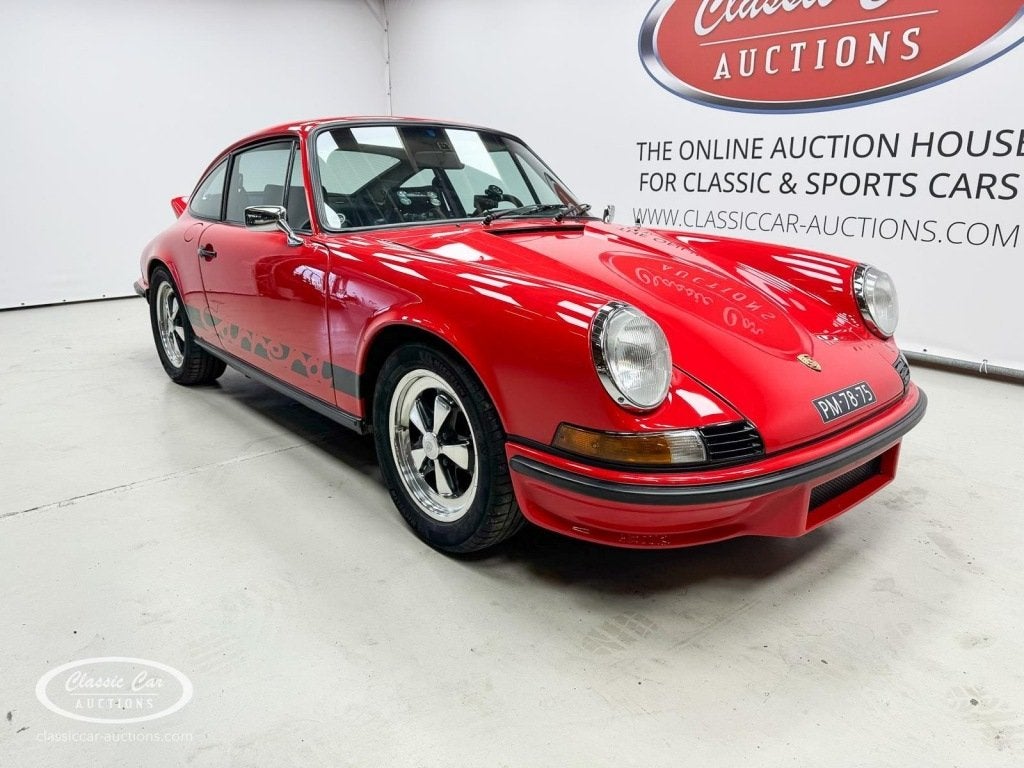 Porsche 911 T 2.4 Olklappe - ONLINE AUCTION, Auto's, Bedrijf, 2 stoelen, Geïmporteerd, Porsche
