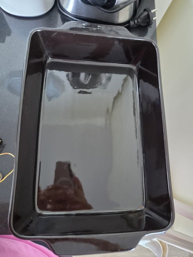 Royal Van Kempen & Begeer black ceramic oven dish, Ophalen, Nieuw, Gietijzer
