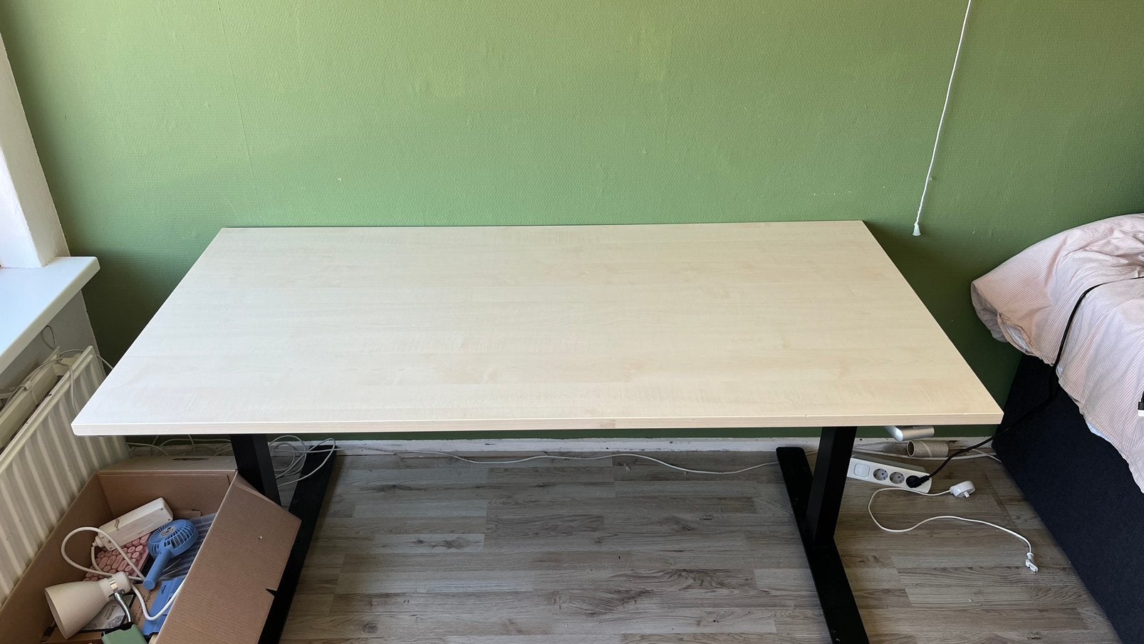 Sta zit bureau 160x80, Ophalen, Zit-sta bureau, 160 cm, Gebruikt