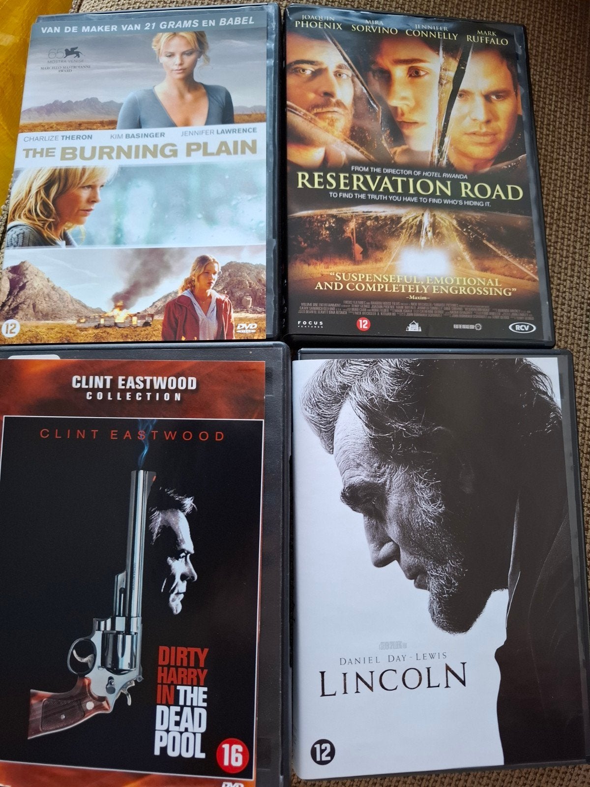 7 interessante films voor 1,50 per stuk, Alle leeftijden, Ophalen of Verzenden, Zo goed als nieuw
