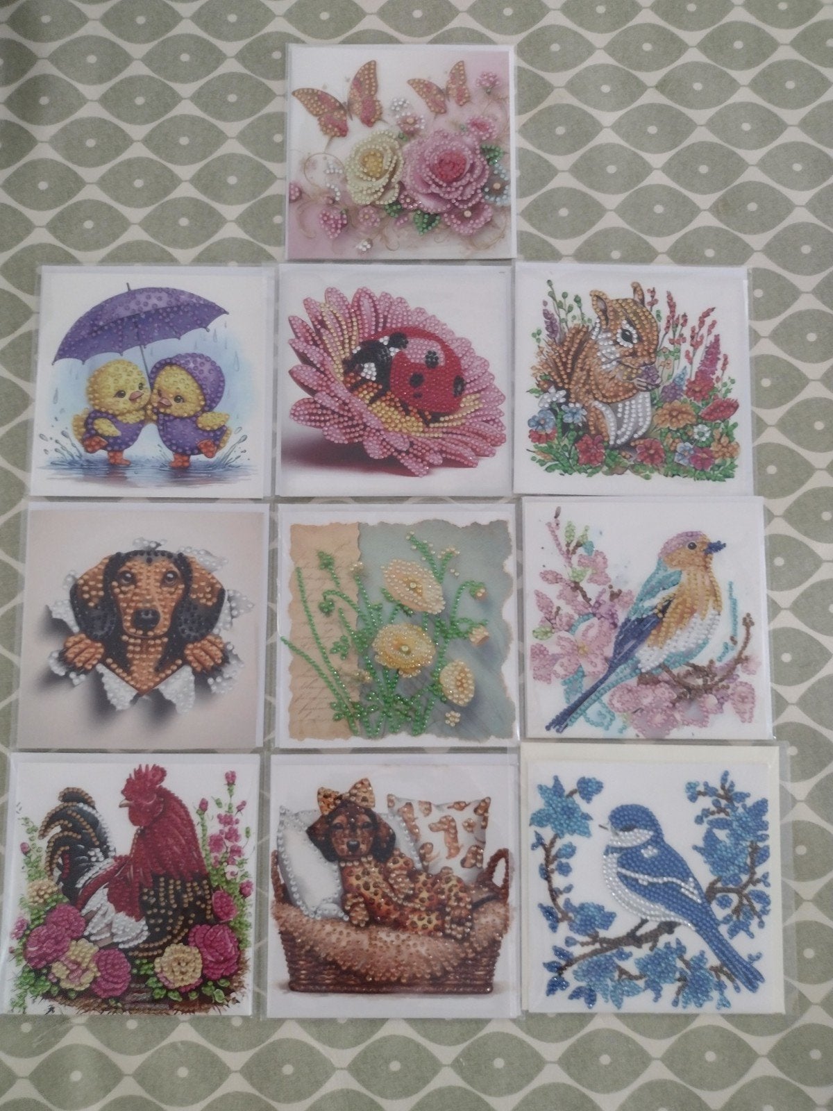 AKTIE Pakket van 30 dubbele kaarten met envelop (handmade), Hobby en Vrije tijd, Kaarten | Zelfgemaakt, Nieuw, Ophalen of Verzenden