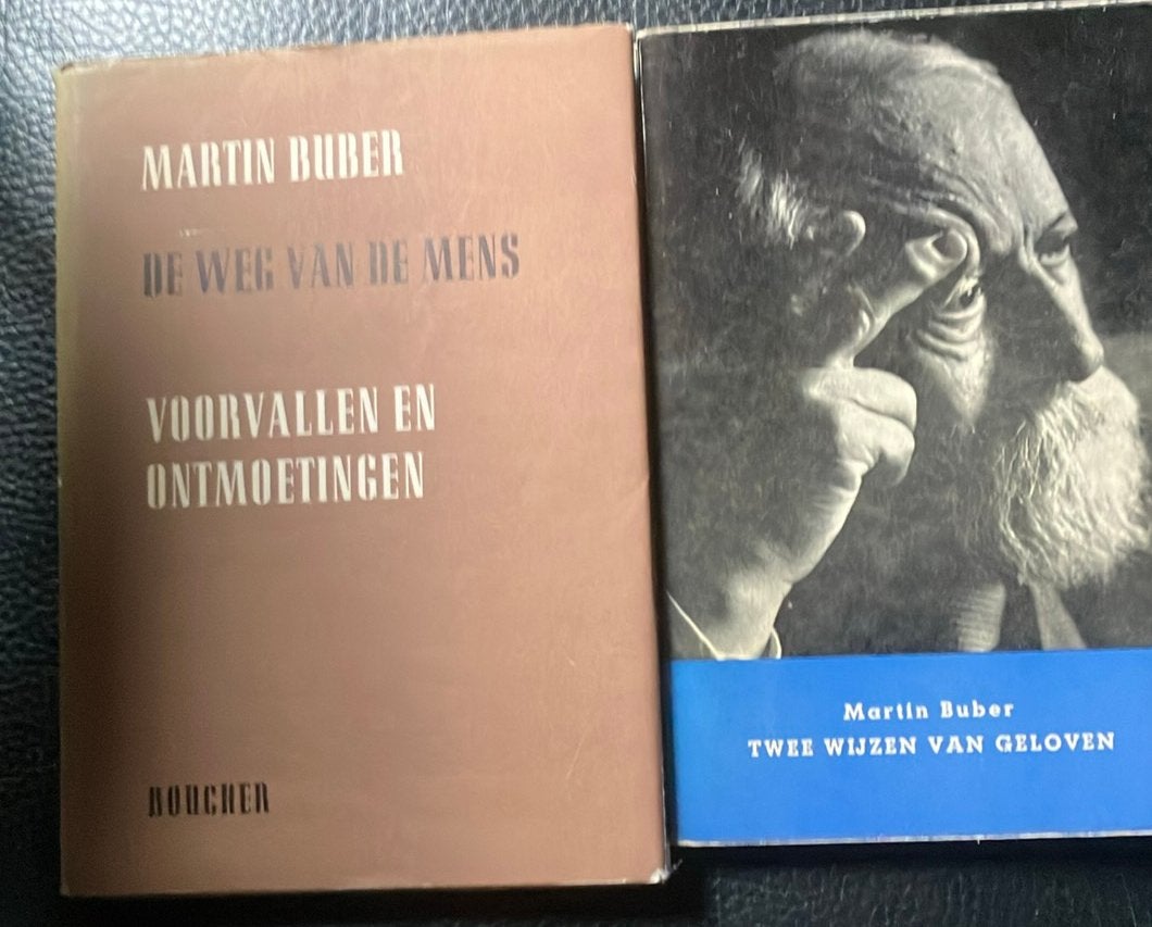 Martin Buber - De weg van de mens / Twee wijzen.., Boeken, Ophalen of Verzenden, Gelezen, Jodendom