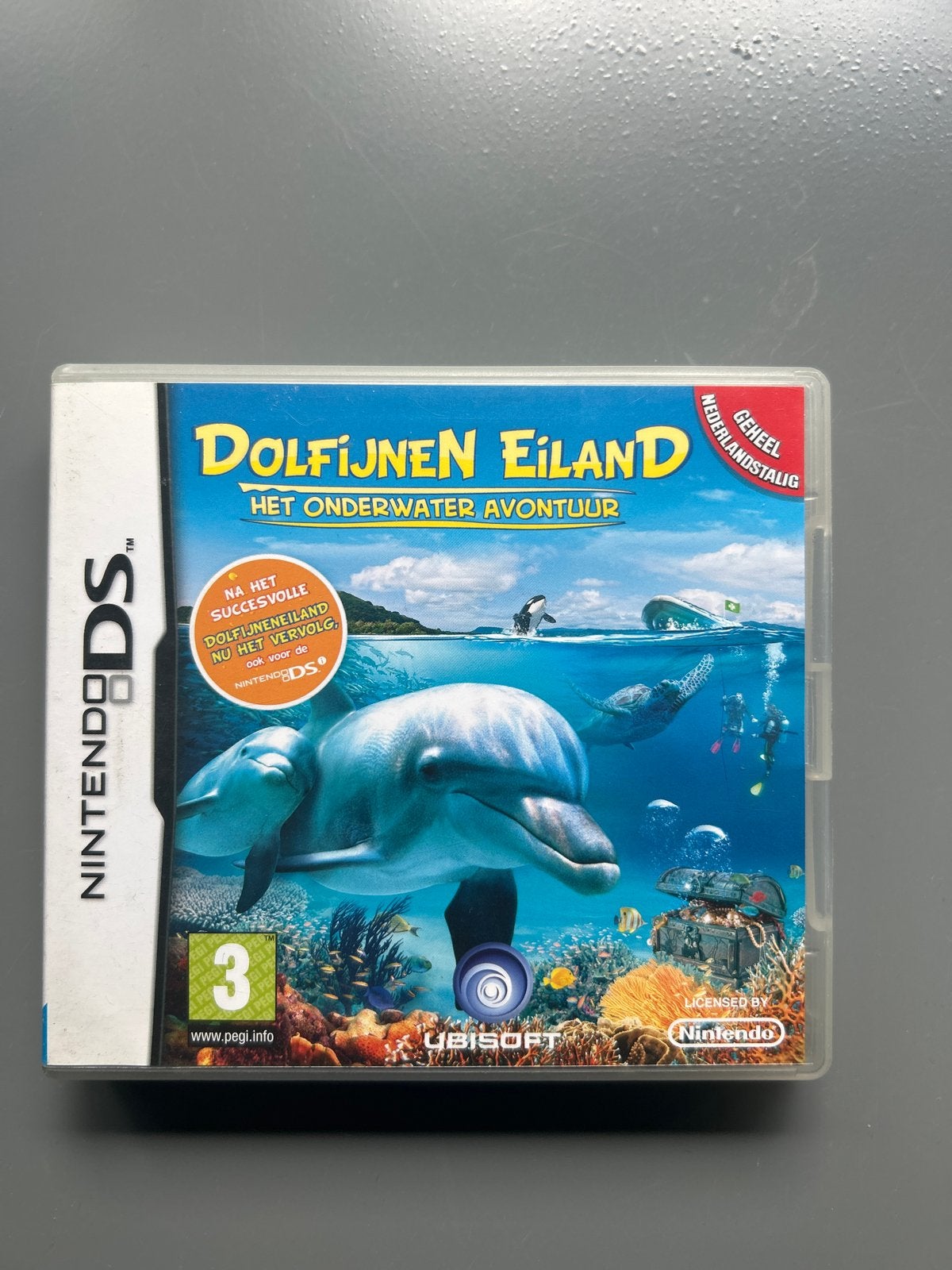 Dolfijnen Eiland: Het Onderwater Avontuur Nintendo DS, Avontuur en Actie, 1 speler, Ophalen of Verzenden, Zo goed als nieuw