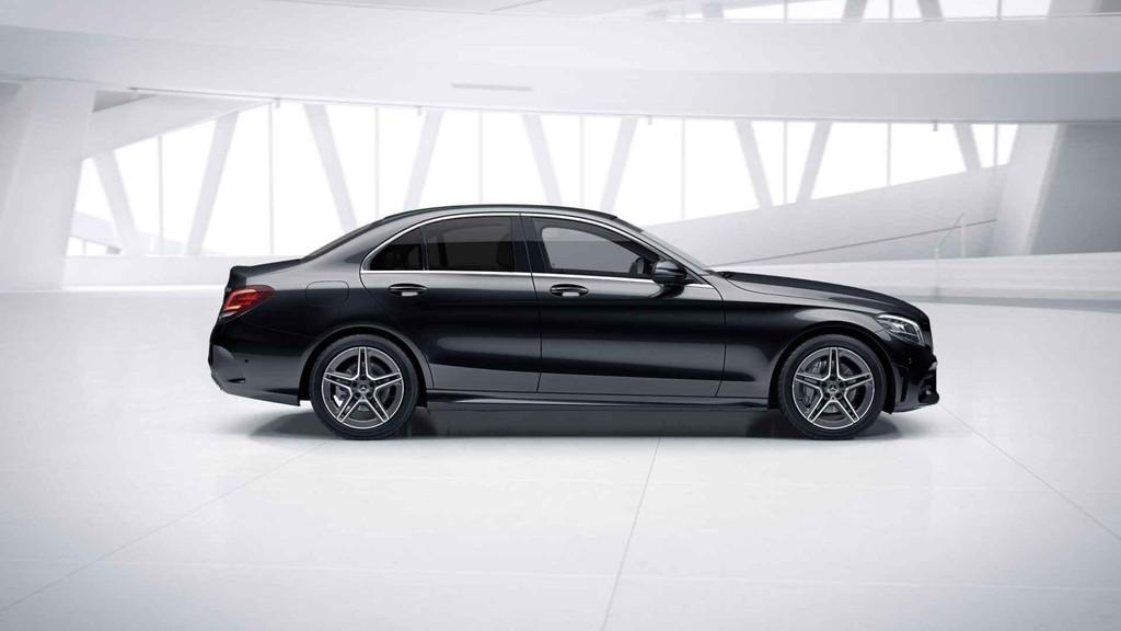 Mercedes-Benz C-klasse 160 Business Solution AMG | Stoelverw, Auto's, Mercedes-Benz, Euro 6, 4 cilinders, 129 pk, Leder en Stof