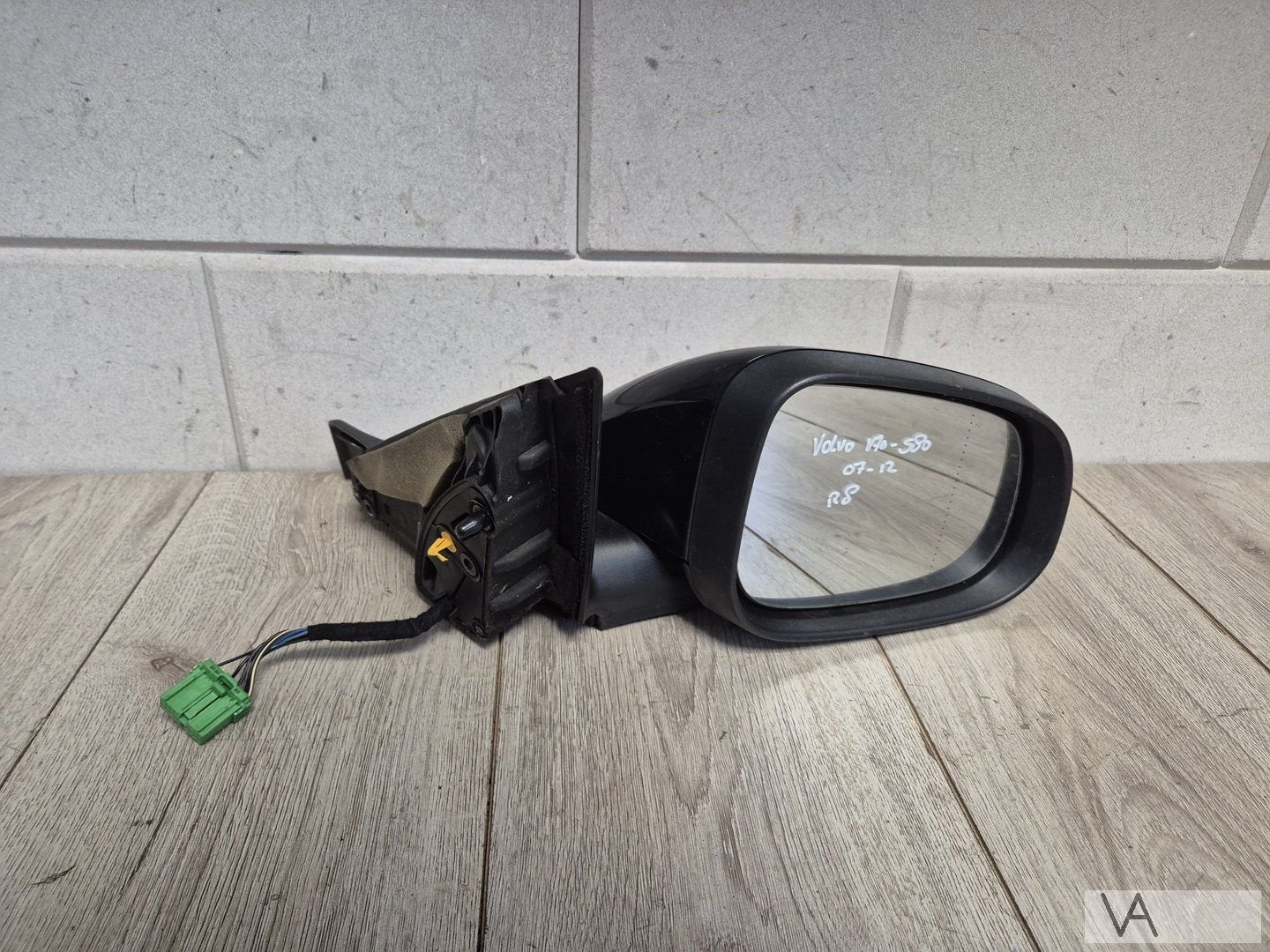 Volvo V70 en S80 2007 - 2012 spiegel rechts 8 draden €75, Auto-onderdelen, Spiegels, Gebruikt, -, -, Ophalen of Verzenden