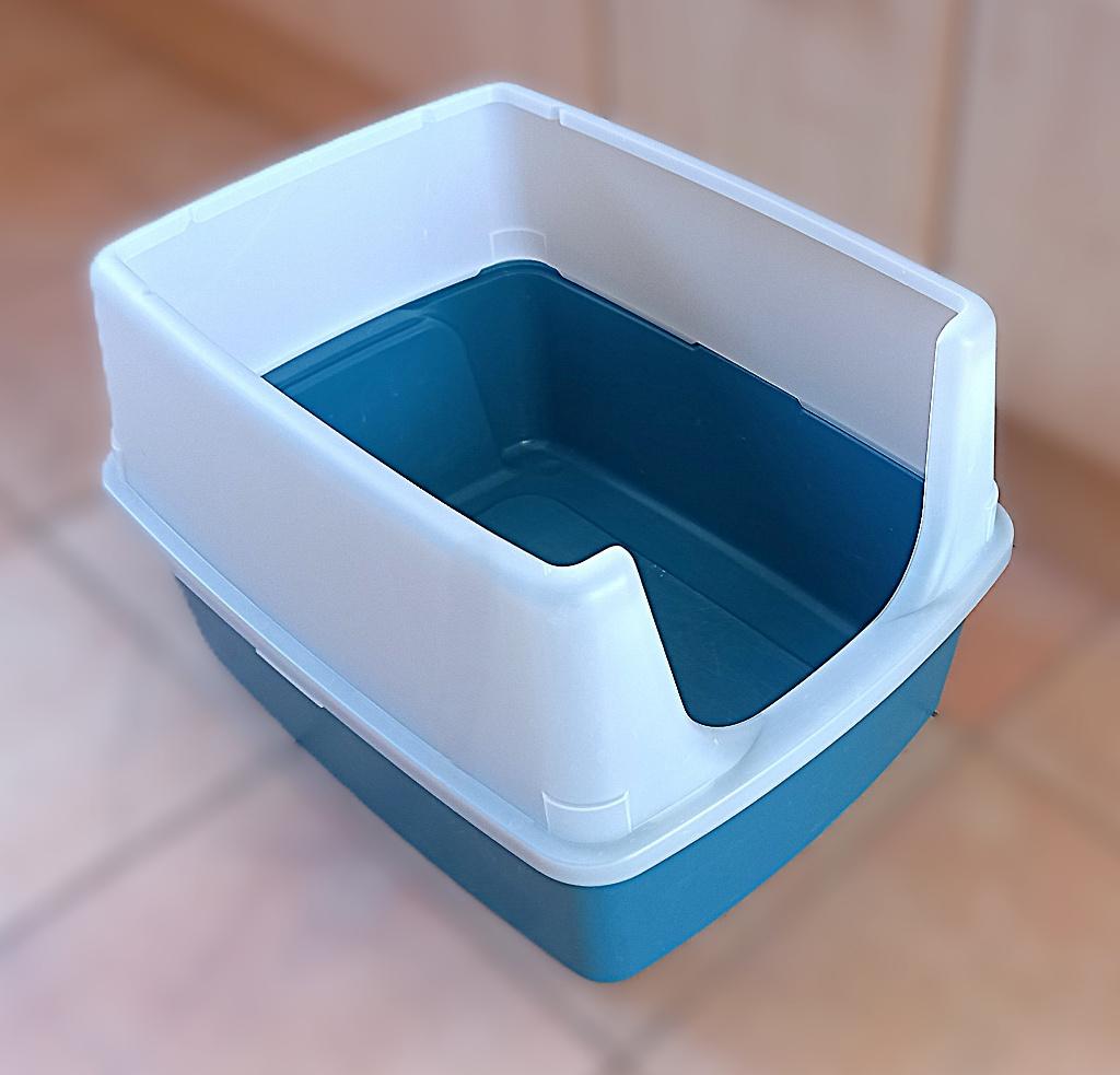 kattenbak IRIS Open CLH-12 - afneembare rand - 49x38x30 cm, Dieren en Toebehoren, Ophalen of Verzenden, Open