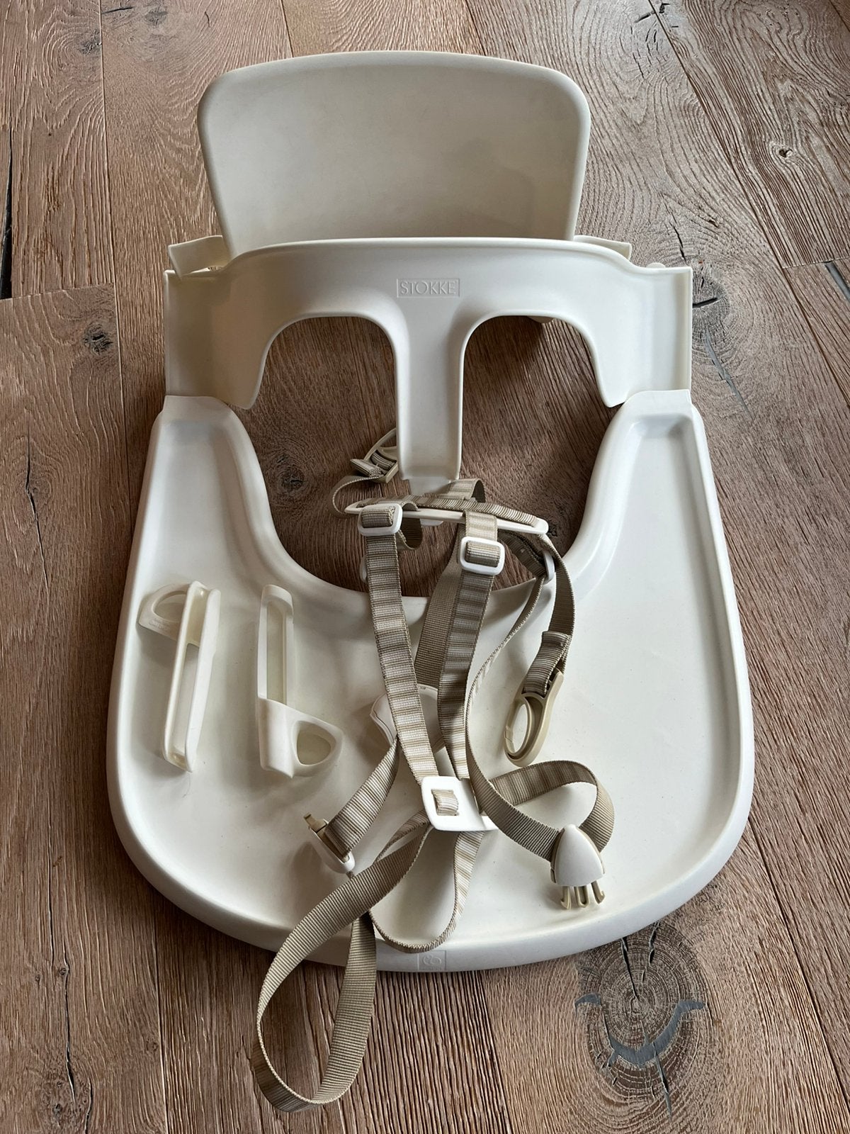 Stokke Tripp Trapp accessoires, Ophalen of Verzenden, Zo goed als nieuw, Meegroeistoel, Afneembaar eetblad