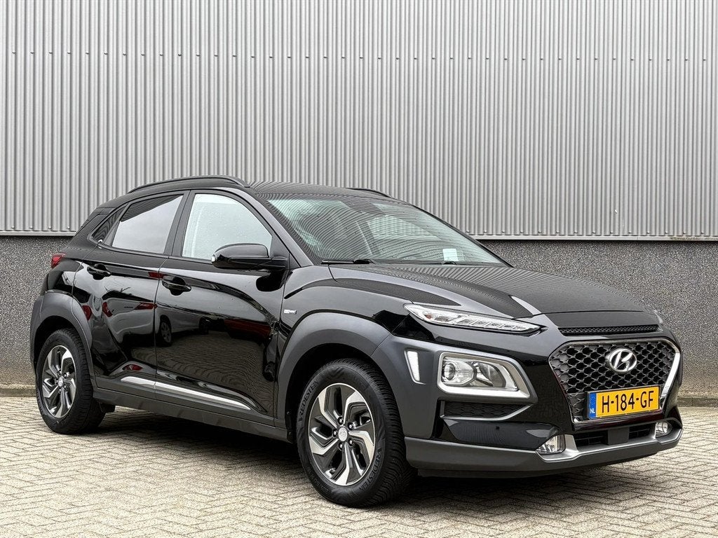 Hyundai Kona GDI 141pk HEV 2WD Fashion | Head-Up Display | A, Auto's, Hyundai, Stof, Gebruikt, 2 kWh, Origineel Nederlands