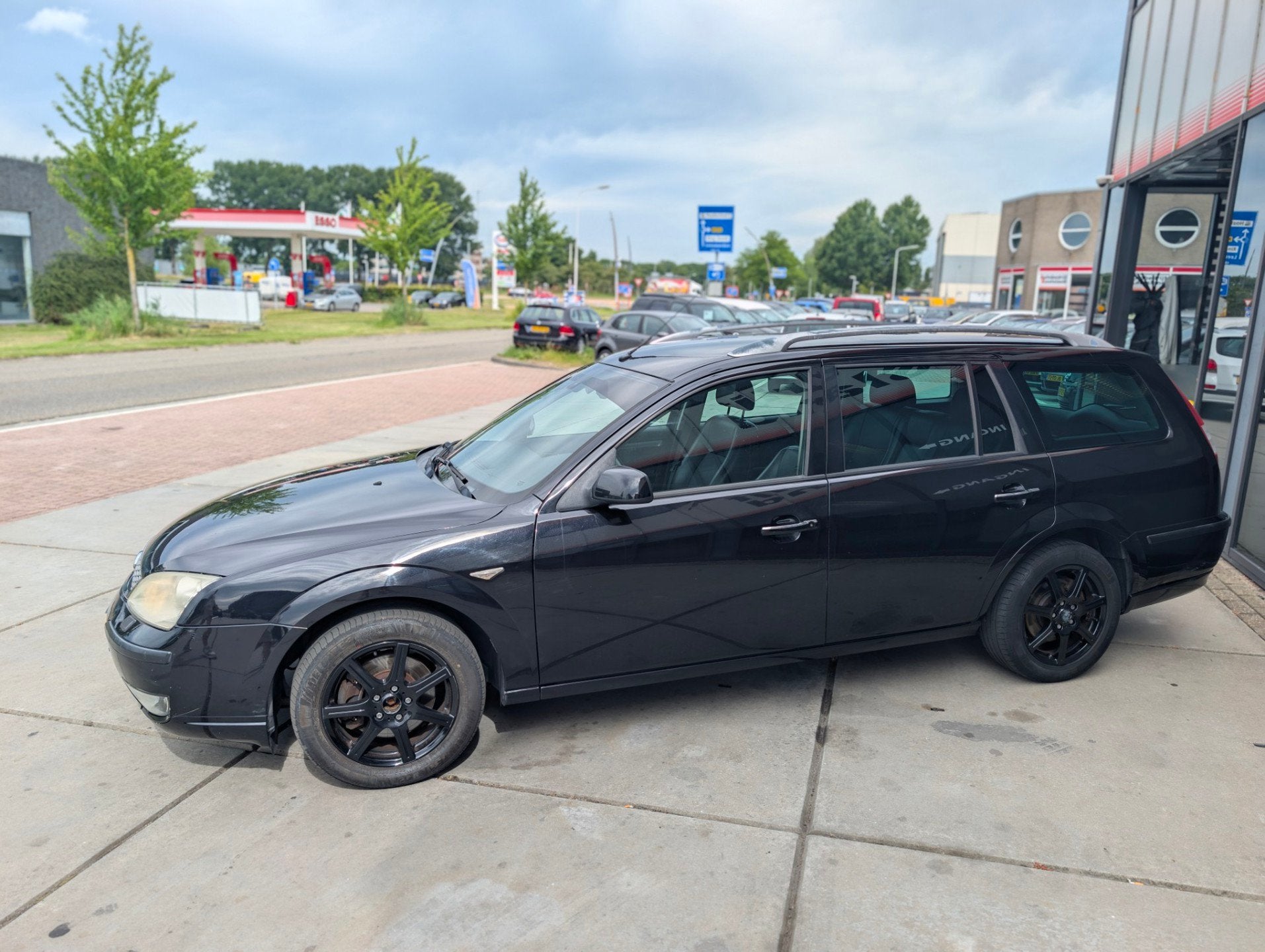 Ford Mondeo Wagon 2.0-16V Platinum - Clima - Stoelverwarming, Voorwielaandrijving, Zwart, Zwart, Origineel Nederlands