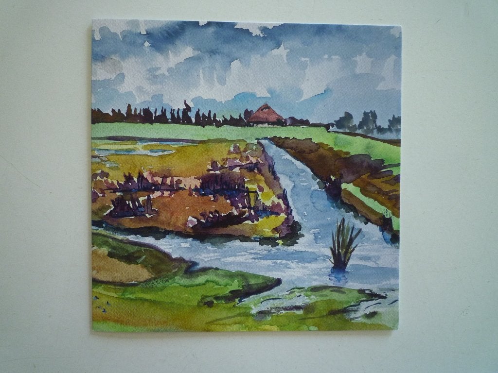 Kunstkaart Peter van Tilburg Tiengemeten, Verzenden, Voor 1920, Overige thema's