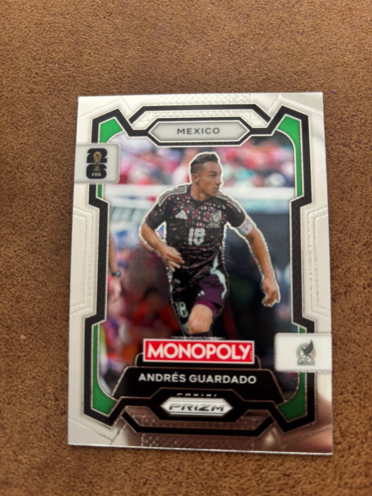 Panini Monopoly Prizm 2026 - Andres Guardado #55, Verzenden, Nieuw, Buitenlandse clubs, Poster, Plaatje of Sticker
