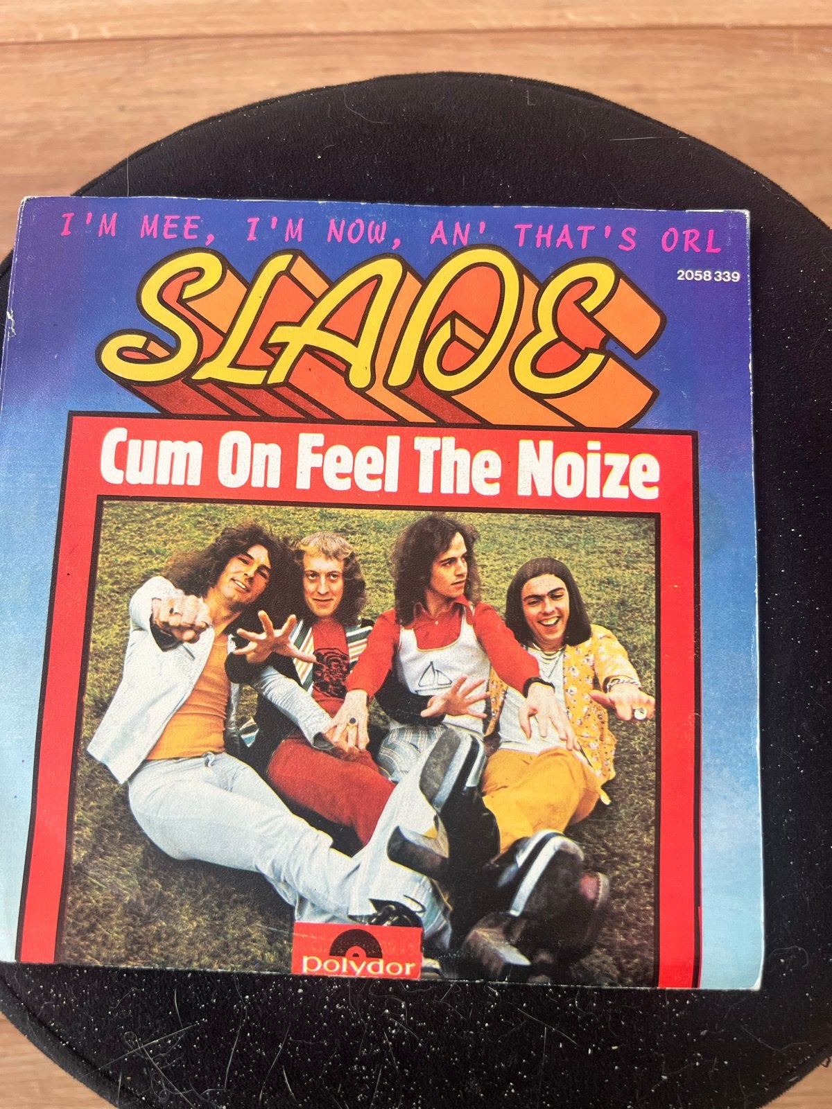 Slade - Cum On Feel The Noize (Single, 1973), Originele persing, Ophalen of Verzenden, Gebruikt, Rock en Metal