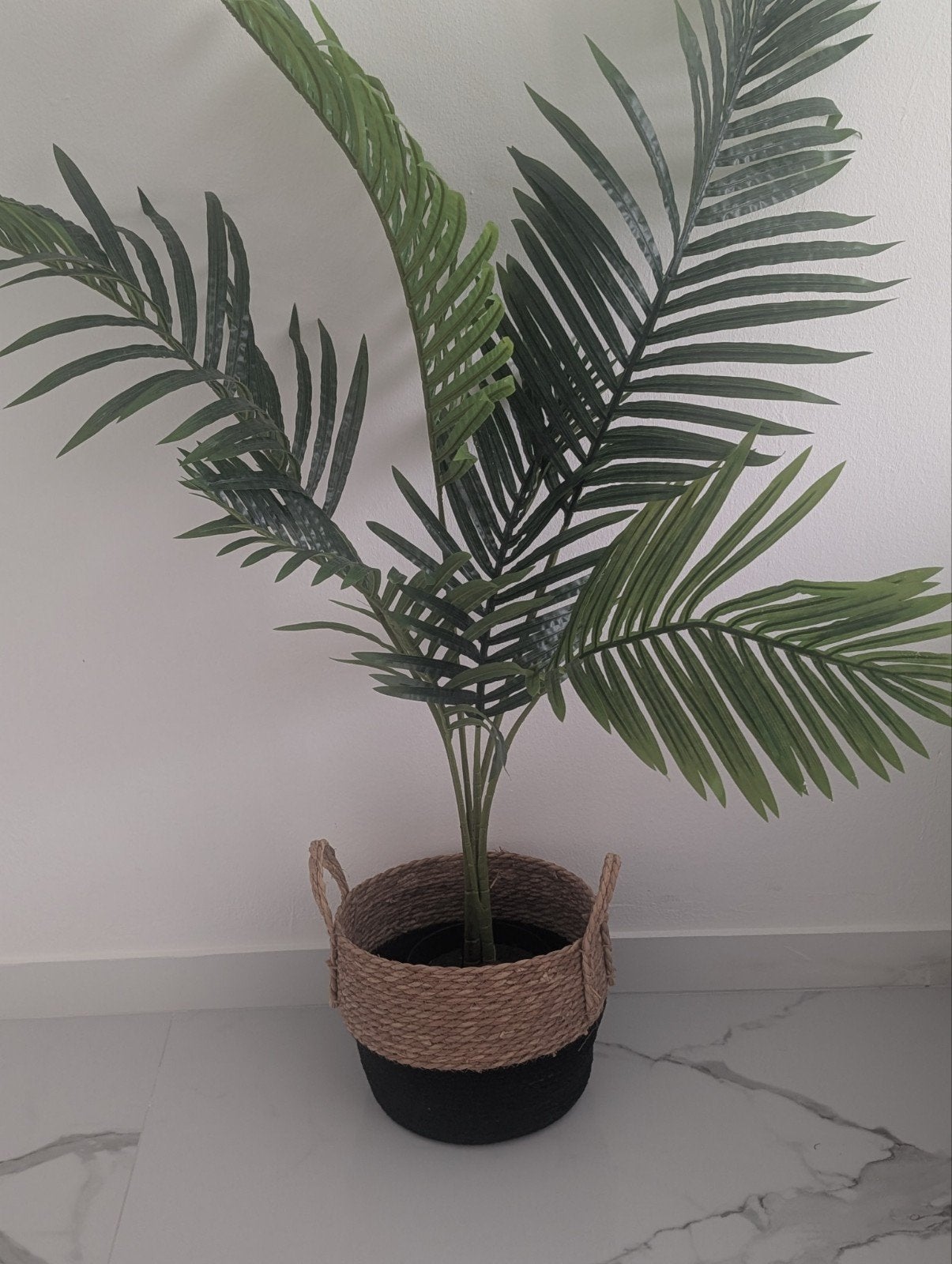 Kunstplant met mandjes, Ophalen of Verzenden, Overige soorten, Volle zon