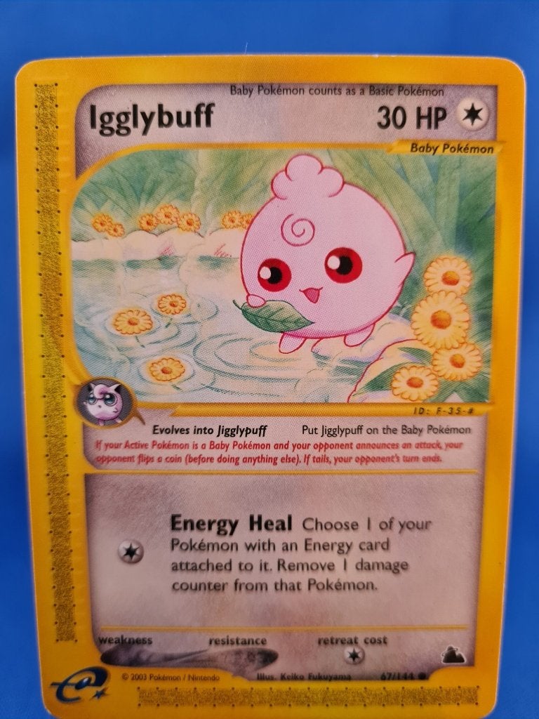 Igglybuff 67/144 - Skyridge, Verzenden, Gebruikt
