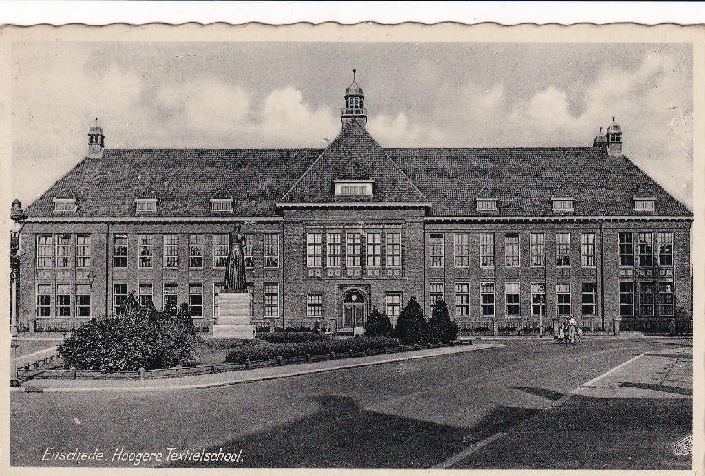 Enschede, School, 1941., Verzamelen, Verzenden, 1940 tot 1960, Gelopen, Overijssel