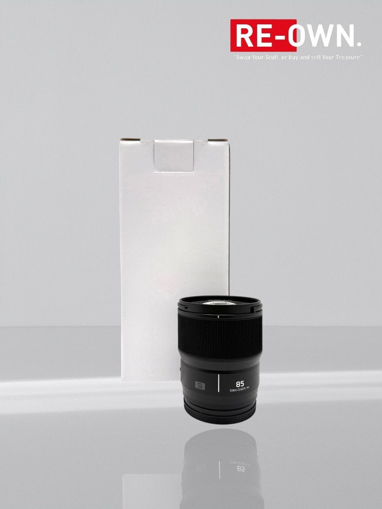 Panasonic Lumix S 85mm F/1.8 | L-Mount | Topstaat | Garantie, 85 mm, L-mount, ., Lensdoppen