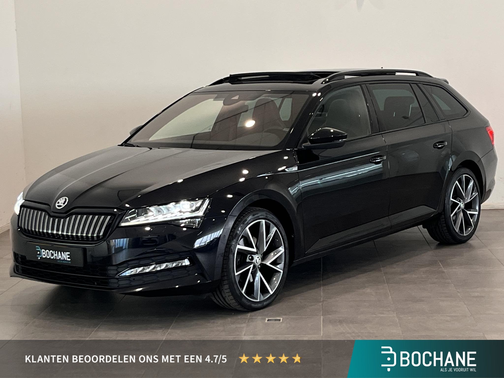 Skoda Superb Combi 1.4 TSI iV Sportline Business | 94,4 SOH, Auto's, Skoda, Gebruikt, 4 cilinders, Met garantie (alle), Alcantara