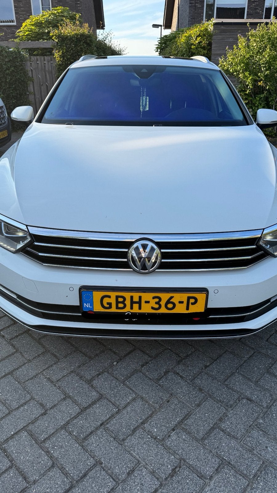 Volkswagen Passat 2.0 TDI 190pk DSG 2017 Wit, Auto's, Zwart, 2000 kg, Wit, Emergency brake assist